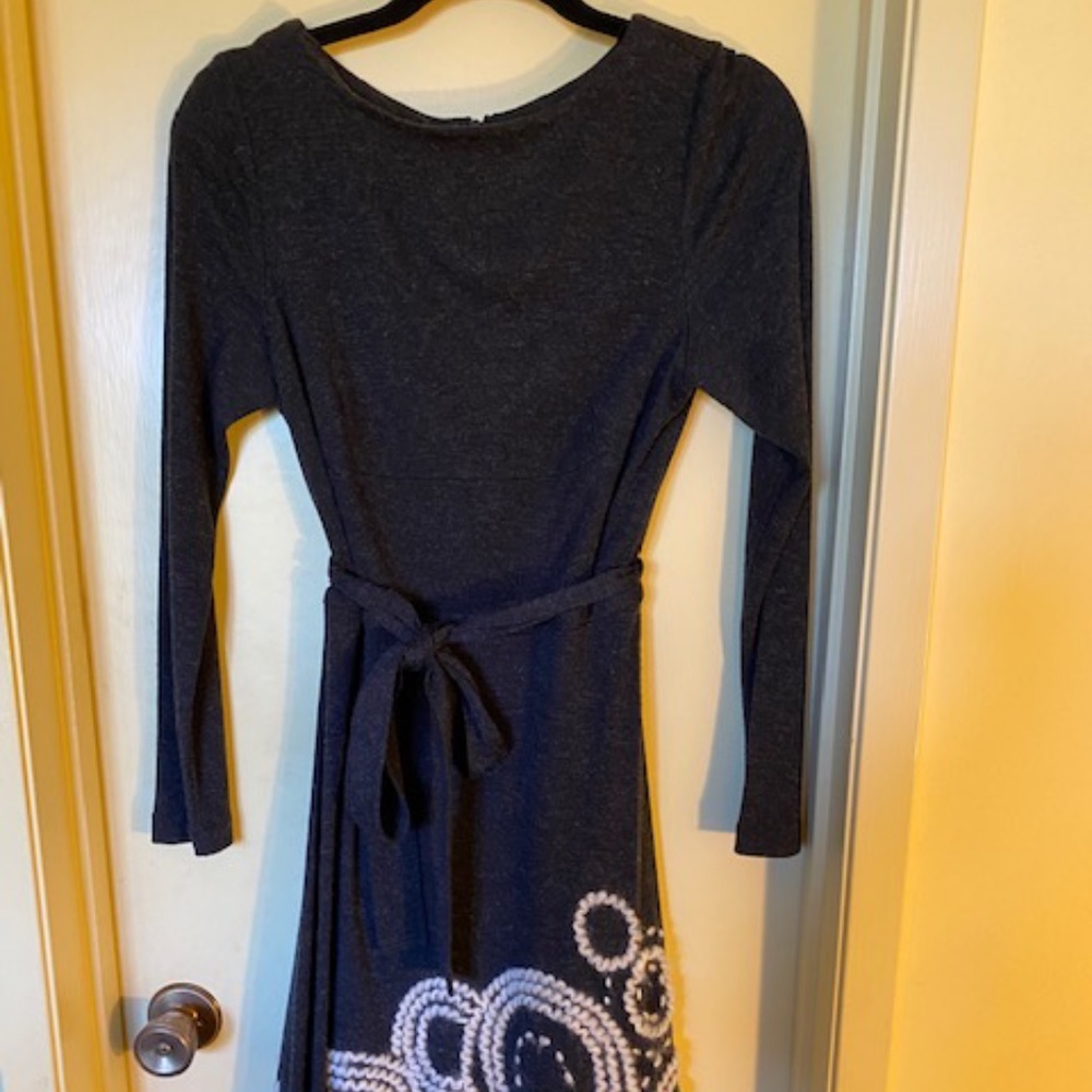 Adrianna Papel  - Gray knit sweater dress